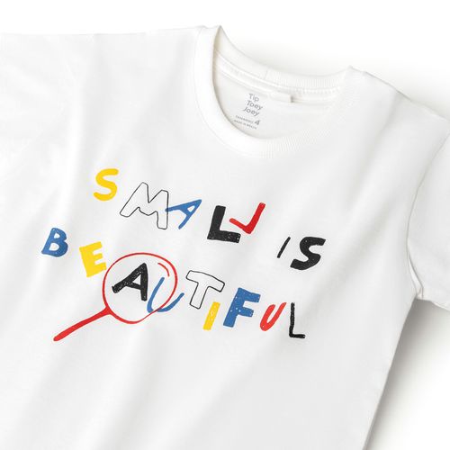 Camiseta small is beautiful